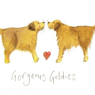 The main product image for Gorgeous Goldies Dog Coaster.