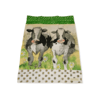 The main product image for Curious Cows Tea Towel.