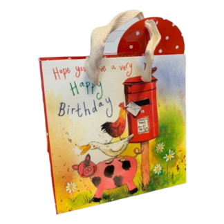 The main product image for Farmyard Post Small Classic Gift Bag.