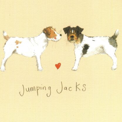 The main product image for Jumping Jacks Dog Coaster.