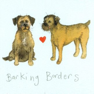 The main product image for Barking Borders Dog Coaster.