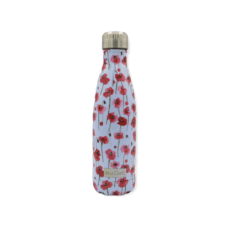 The main product image for Poppies Stainless Steel Water Bottle.